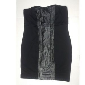Forever 21 Plus Black Strapless Dress Size 3X